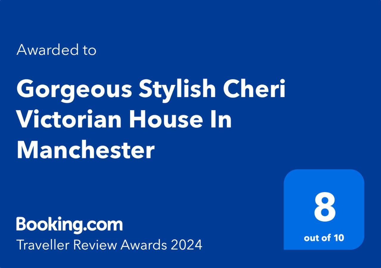 Gorgeous Stylish Cheri Victorian House In Manchester Villa Exterior foto